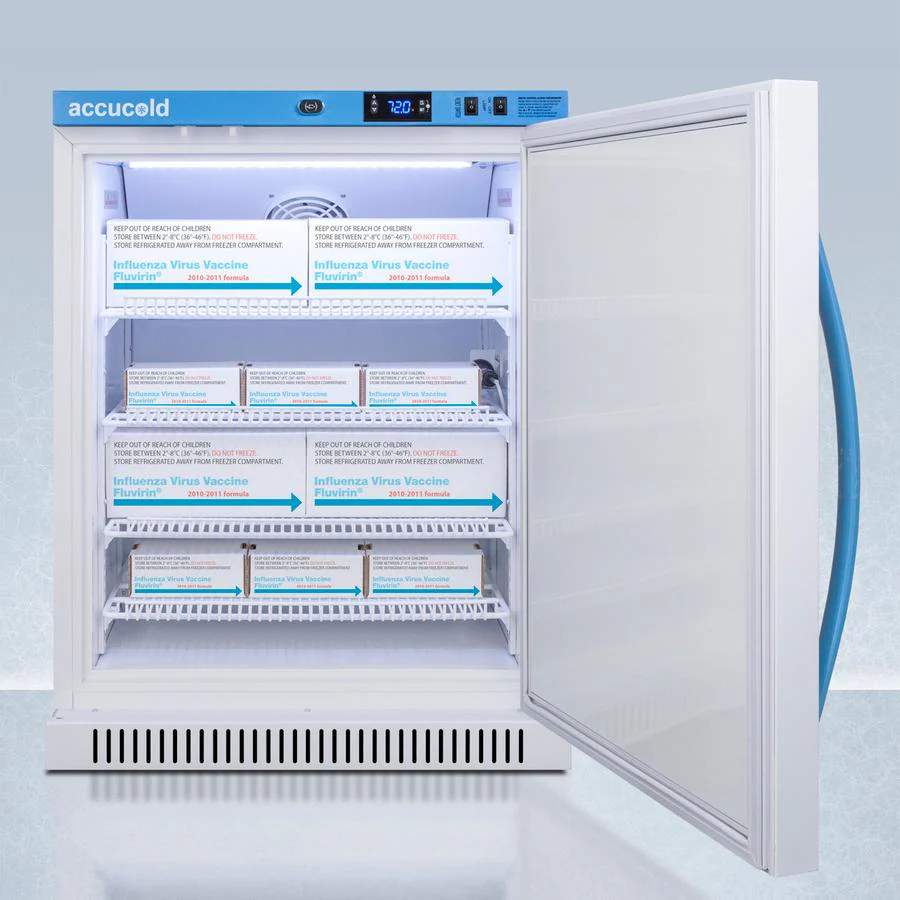 Summit ARS6PVCRT 6 CU.FT. ADA Height Upright Controlled Room Temperature Cabinet - Image 8