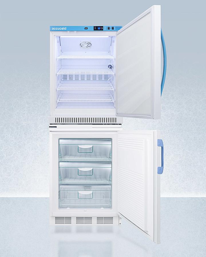 Summit ARS6PVVT65MLSTACKMED2 24" Wide All-refrigerator/all-freezer Combination - Image 3