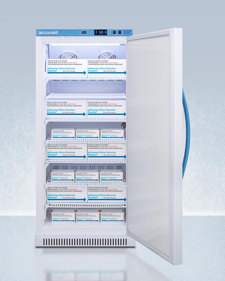 Summit ARS8PVCRT 8 CU.FT. Upright Controlled Room Temperature Cabinet - Image 5