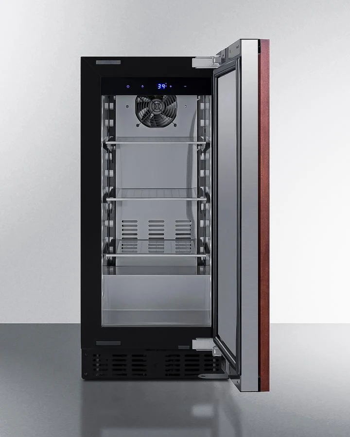 Summit ASDS1523IF 15" Wide Built-in All-refrigerator, ADA Compliant - Image 7