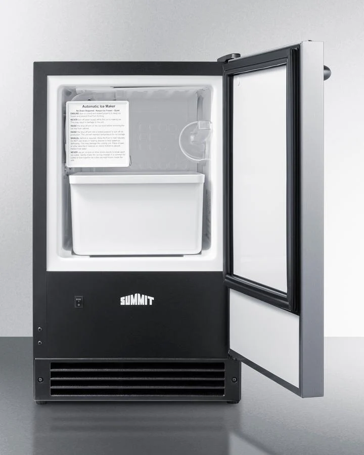 Summit BIM26 15 Lb. Drain-free Built-in Icemaker - Image 3