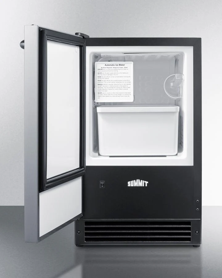 Summit BIM26LHD 15 Lb. Drain-free Built-in Icemaker - Image 2