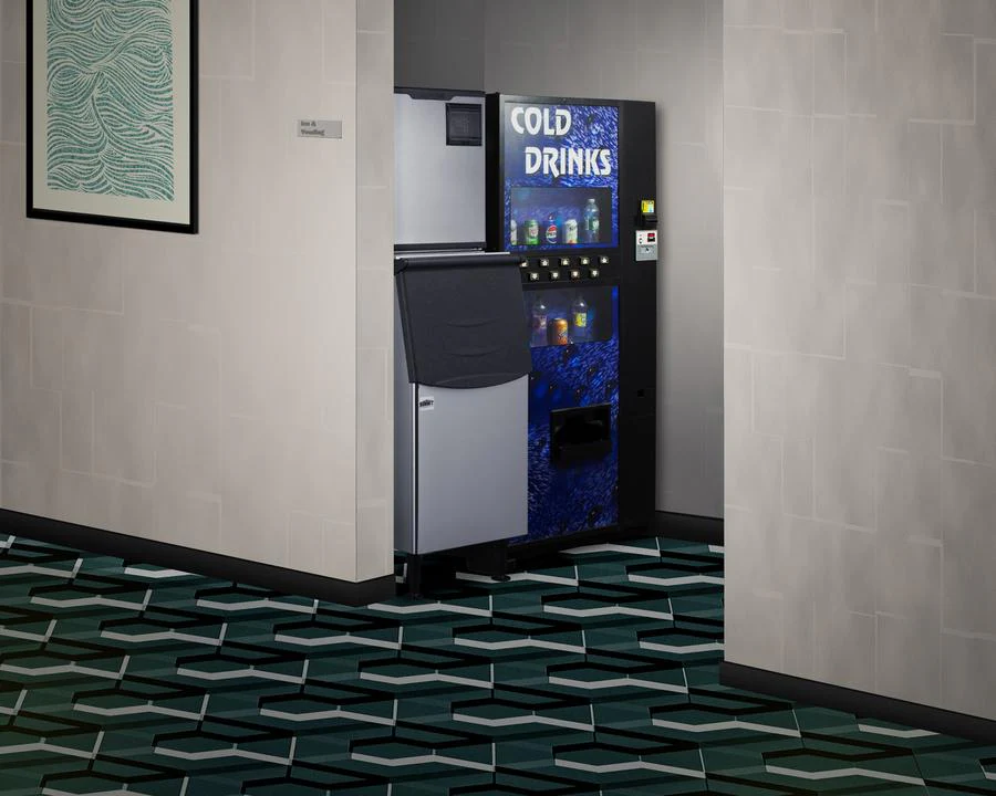 Summit BIM352KBIN 350 Lb. Commercial Ice Machine With Stainless Steel Bin - Image 14