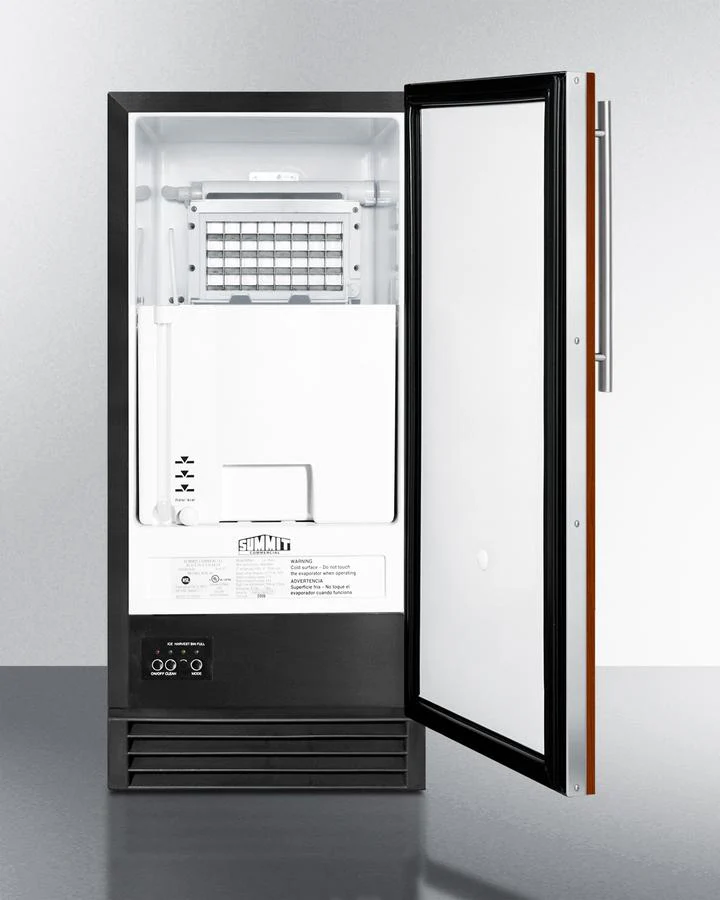 Summit BIM44GIFADARHD Built-in 50 Lb. Clear Icemaker, ADA Compliant (panel Not Included) - Image 2