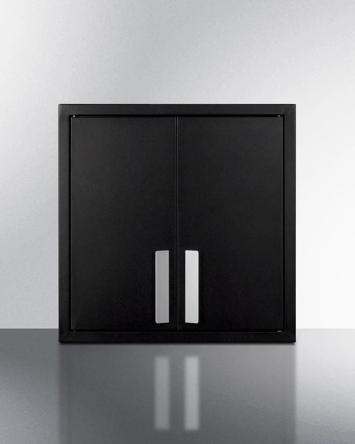 Summit CAB18TALLBLK 18" Wide Wall Cabinet