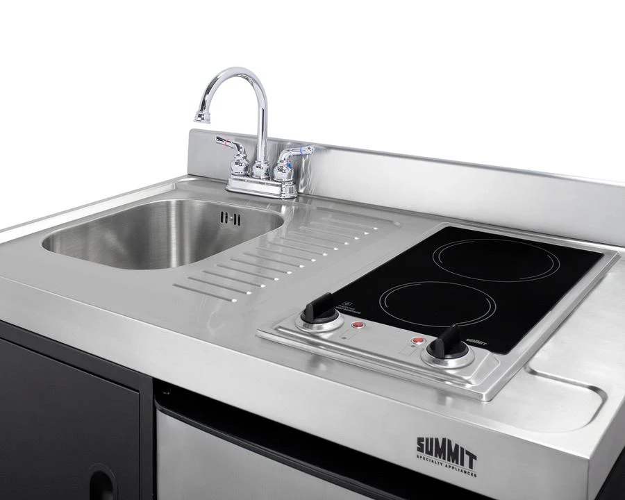 Summit CK36ELGLASS 36" Wide All-in-one Kitchenette - Image 5