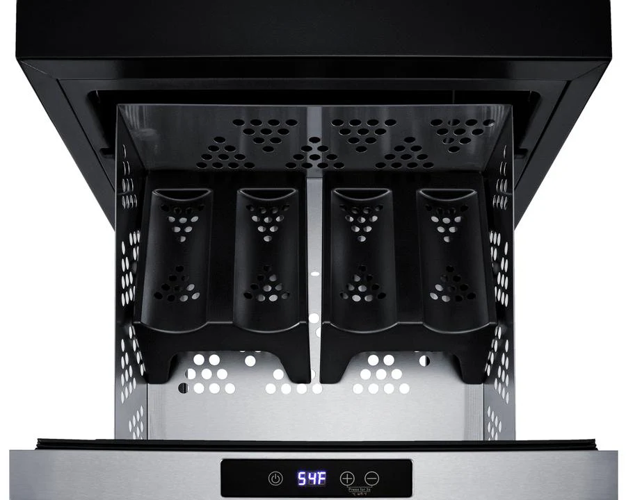 Summit COOL1D 18" Wide Built-in Wine/beverage Cooler Drawer - Image 8