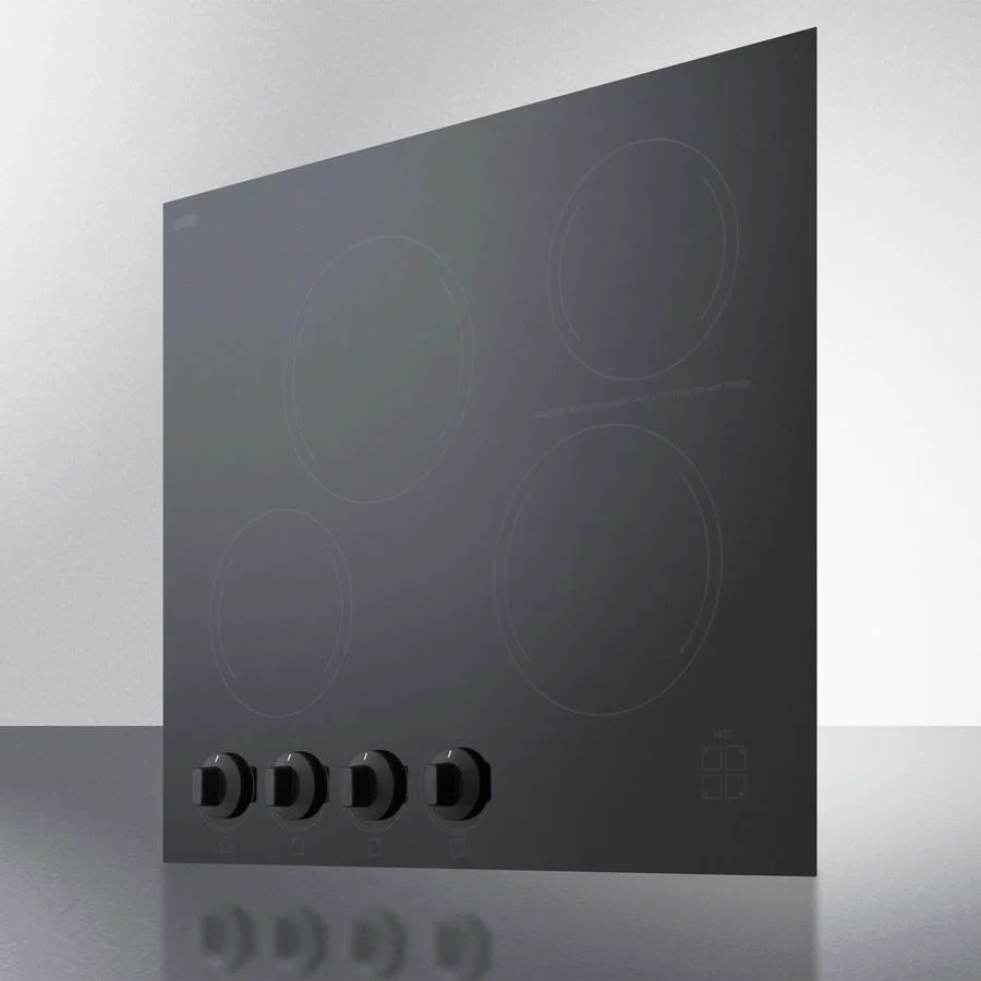 Summit CREK4B 24" Wide 230v 4-burner Radiant Cooktop - Image 3
