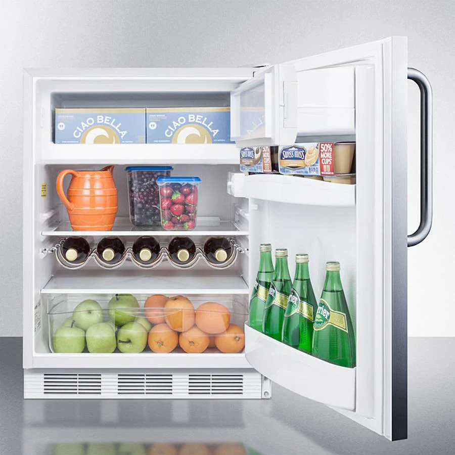 Summit CT661WCSSADA 24" Wide Built-in Refrigerator-freezer, ADA Compliant - Image 4