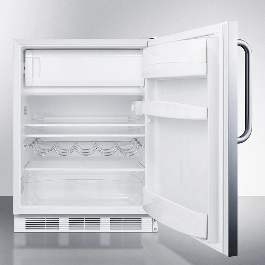 Summit CT661WSSTB 24" Wide Refrigerator-freezer - Image 3