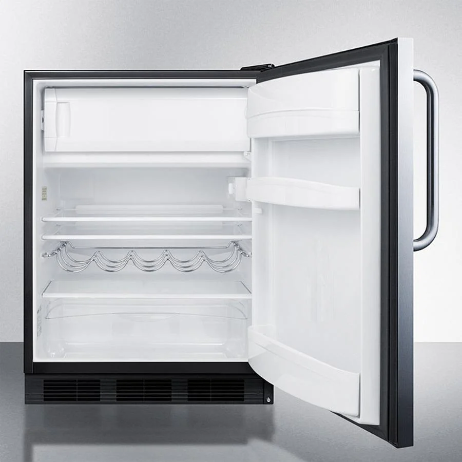 Summit CT663BKCSS 24" Wide Built-in Refrigerator-freezer - Image 3
