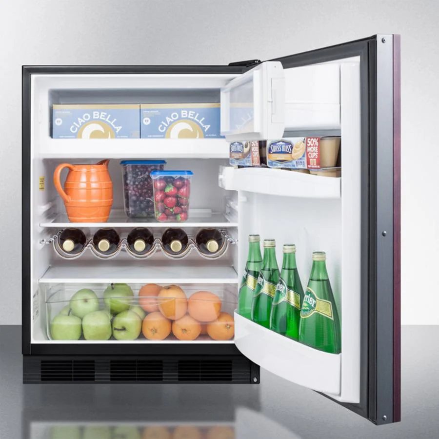 Summit CT663BKIF 24" Wide Refrigerator-freezer (panel Not Included) - Image 4