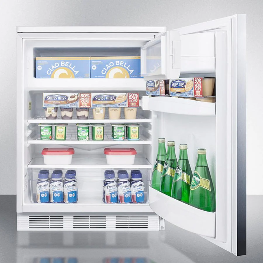 Summit CT66LWBISSHH 24" Wide Built-in Refrigerator-freezer - Image 4
