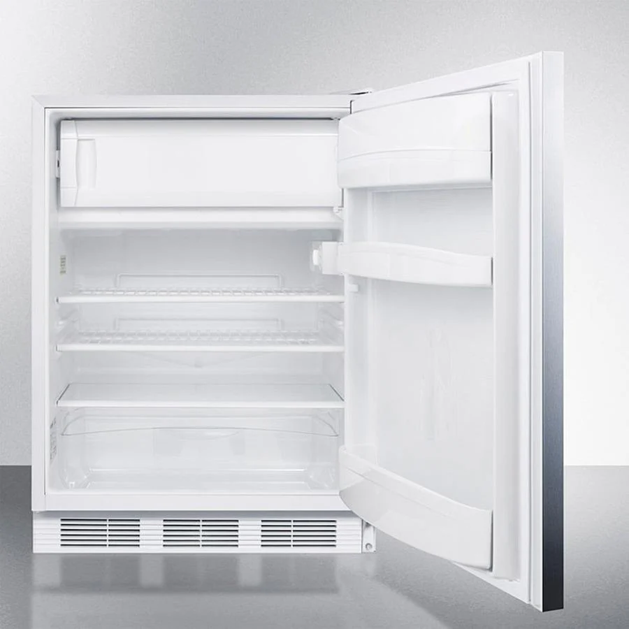 Summit CT66LWSSHHADA 24" Wide Refrigerator-freezer, ADA Compliant - Image 3