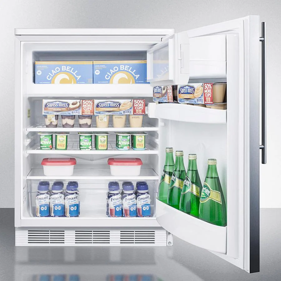Summit CT66LWSSHV 24" Wide Refrigerator-freezer - Image 4