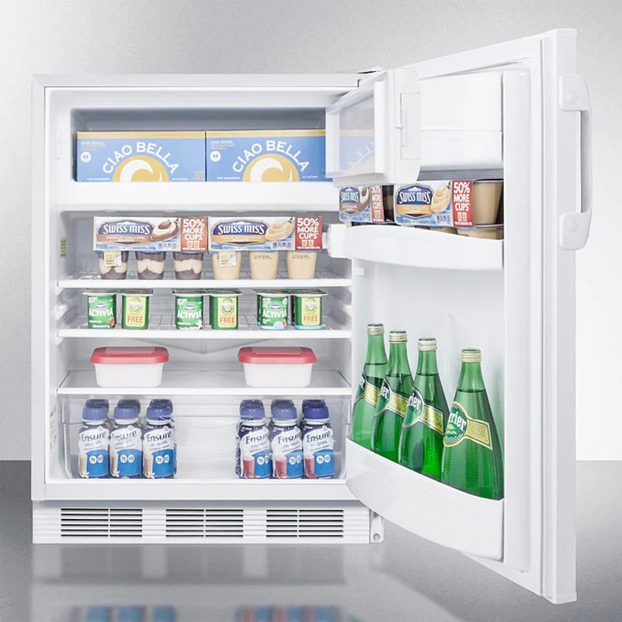 Summit CT66WADA 24" Wide Refrigerator-freezer, ADA Compliant - Image 4