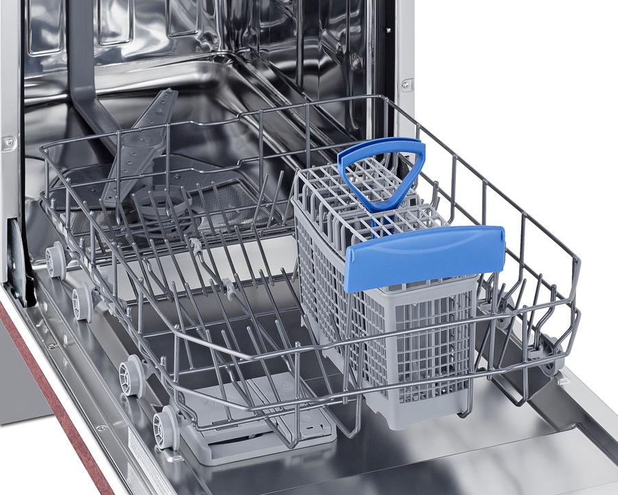 Summit DW186NTADA 18" Wide Built-in Integrated Dishwasher, ADA Compliant (panel Not Included) - Image 6