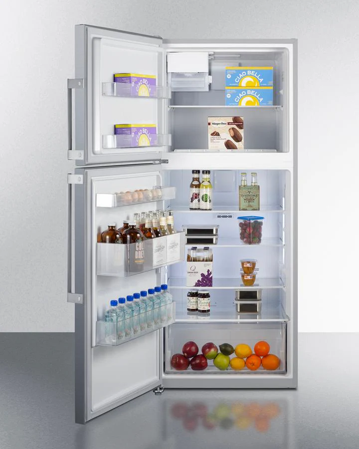 Summit FF1514SSIMLHD 28" Wide Top Mount Refrigerator-freezer With Icemaker - Image 2