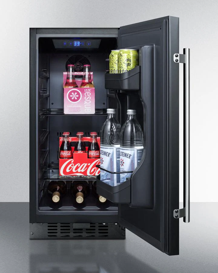 Summit FF1532BKS 15" Wide Built-in All-refrigerator - Image 4