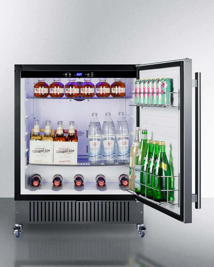 Summit FF27BSSCAS 27" Wide Mobile All-refrigerator - Image 4