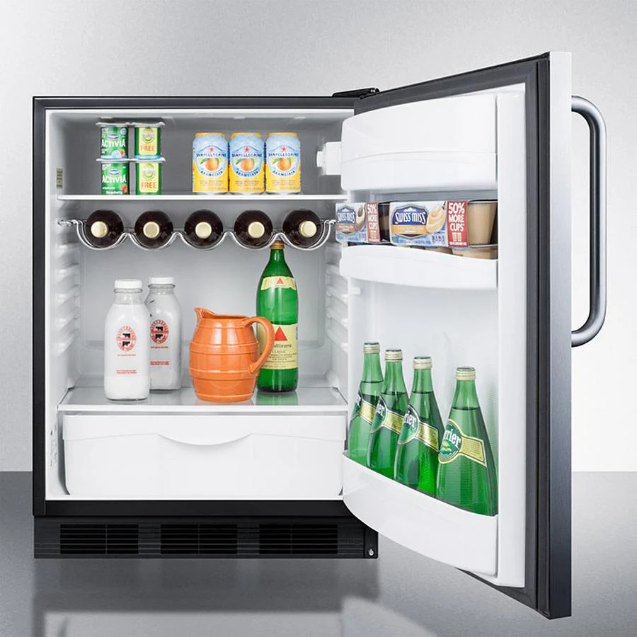 Summit FF63BKCSS 24" Wide Built-in All-refrigerator - Image 4