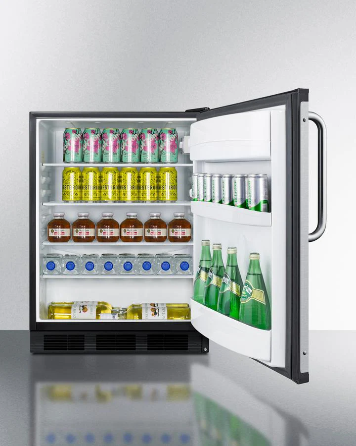 Summit FF6BK7BZ 24" Wide All-refrigerator - Image 5