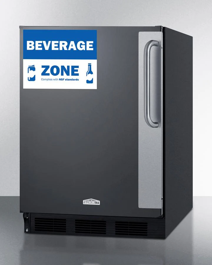 Summit FF6BK7BZADALHD 24" Wide All-refrigerator, ADA Height - Image 2