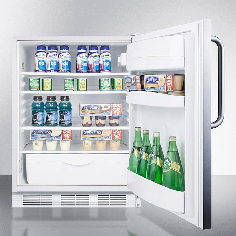 Summit FF6LW7SSTBADA 24" Wide All-refrigerator, ADA Compliant - Image 4