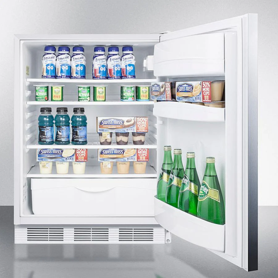 Summit FF6WBISSHHADA 24" Wide Built-in All-refrigerator, ADA Compliant - Image 4