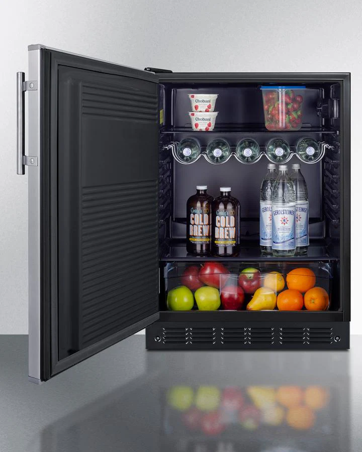 Summit FF708BLSSLHD 24" Wide All-refrigerator - Image 5