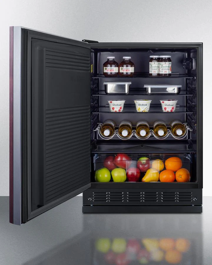 Summit FF708BLSSRSIFLHD 24" Wide All-refrigerator (panel Not Included) - Image 7