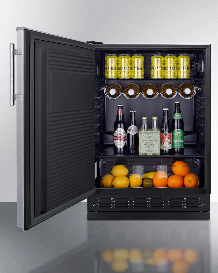 Summit FF708BLSSRSLHD 24" Wide All-refrigerator - Image 4
