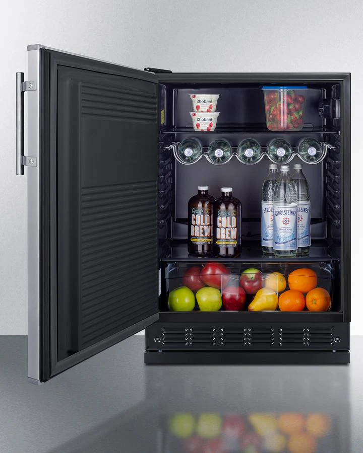 Summit FF708BLSSRSLHD 24" Wide All-refrigerator - Image 6