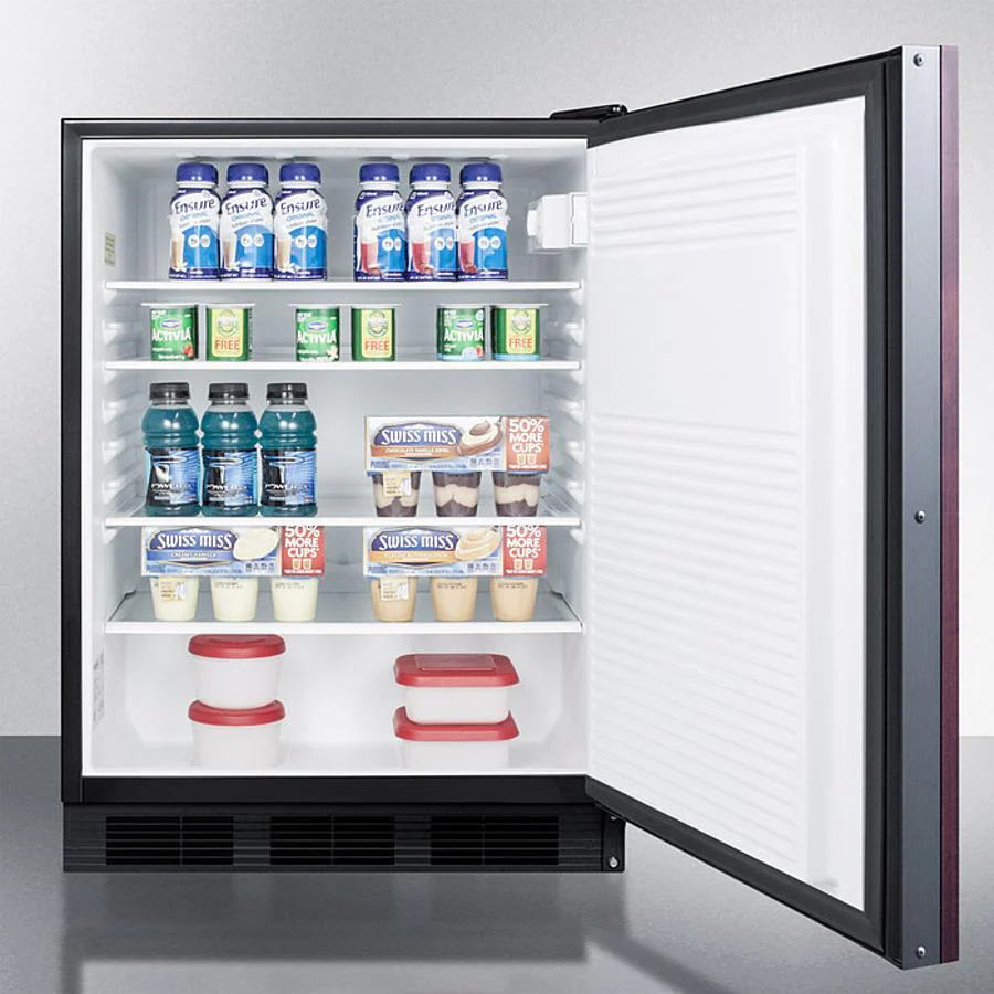 Summit FF7BKBIIF 24" Wide Built-in All-refrigerator (panel Not Included) - Image 4