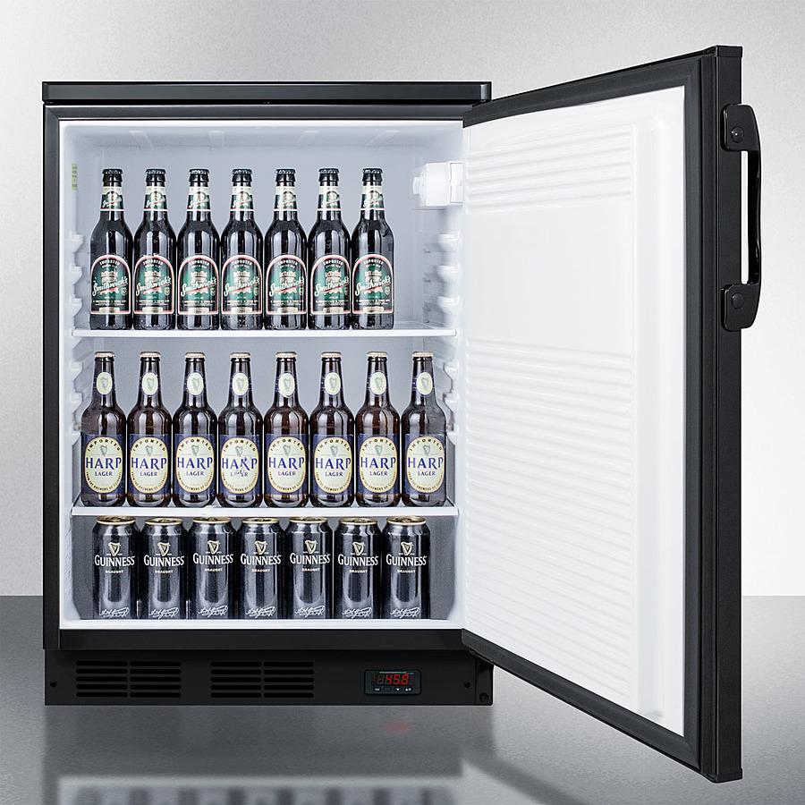 Summit FF7LBLKBIPUB 24" Wide Built-in Pub Cellar - Image 4
