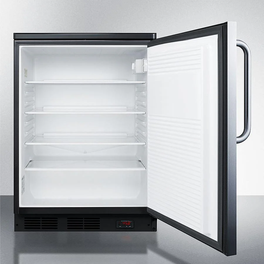 Summit FF7LBLKBIPUBSSTB 24" Wide Built-in Pub Cellar - Image 3