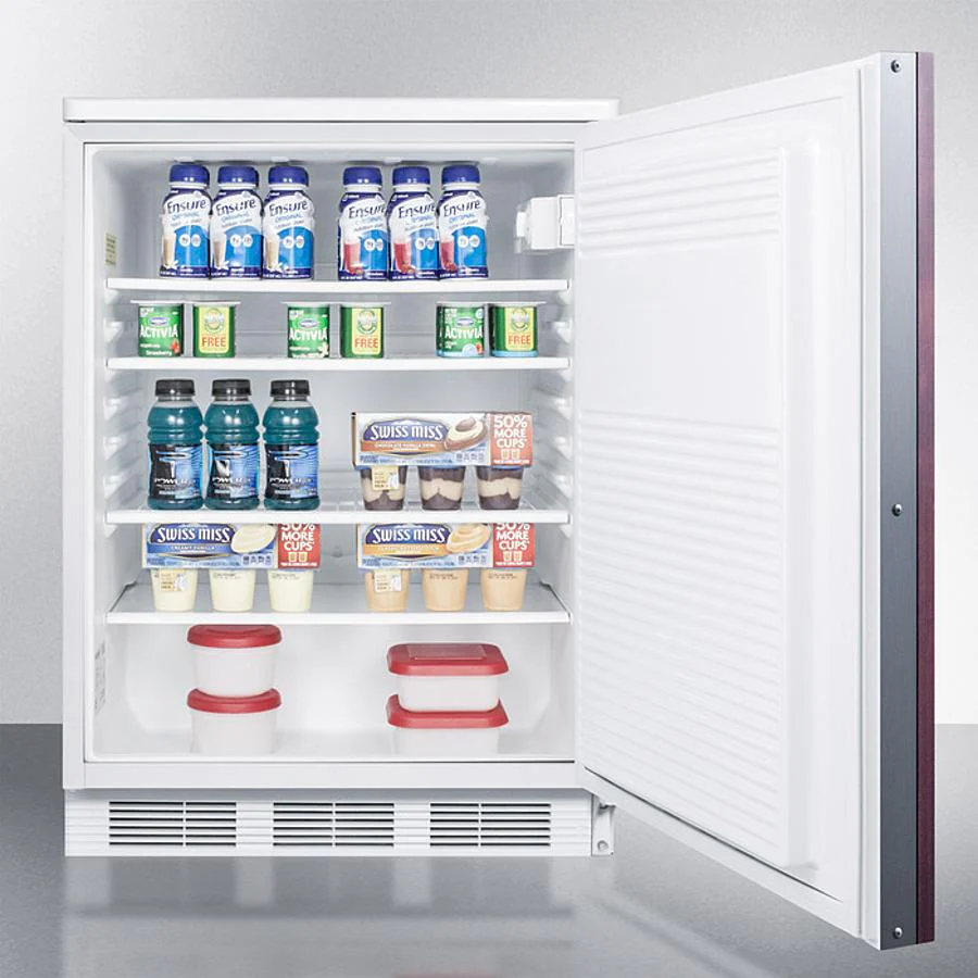 Summit FF7LWBIIF 24" Wide Built-in All-refrigerator (panel Not Included) - Image 4