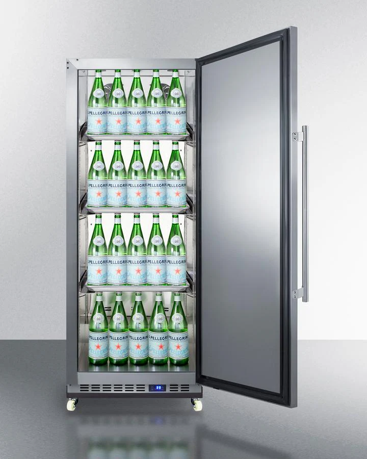 Summit FFAR121SSRI 24" Wide Mini Reach-in All-refrigerator With Dolly - Image 6