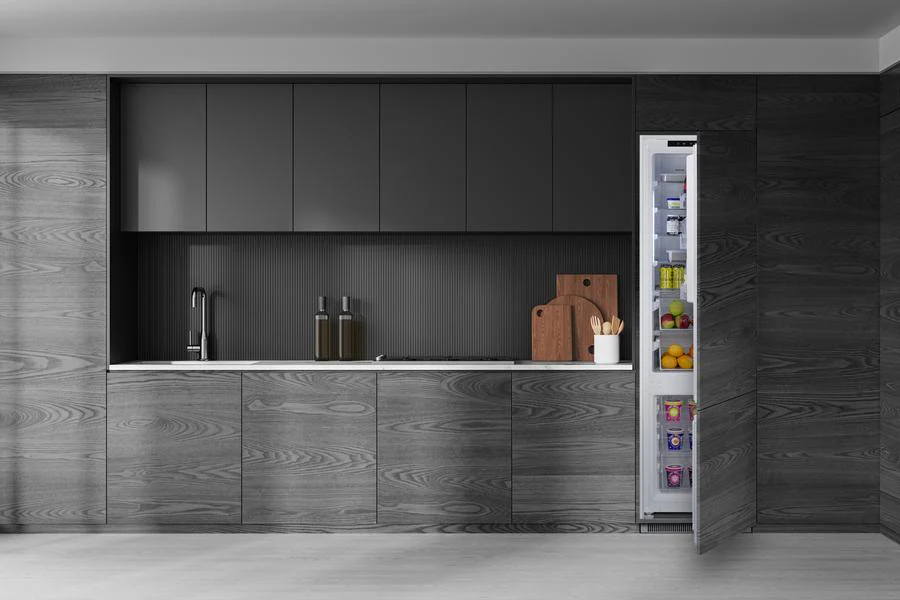 Summit FFBF11NT 24" Wide Fully Integrated Bottom Mount Refrigerator-freezer (panel Not Included) - Image 12
