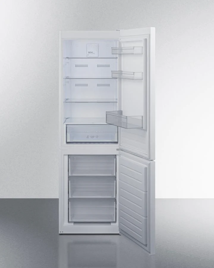 Summit FFBF121W 24" Wide Bottom Mount Refrigerator-freezer - Image 2