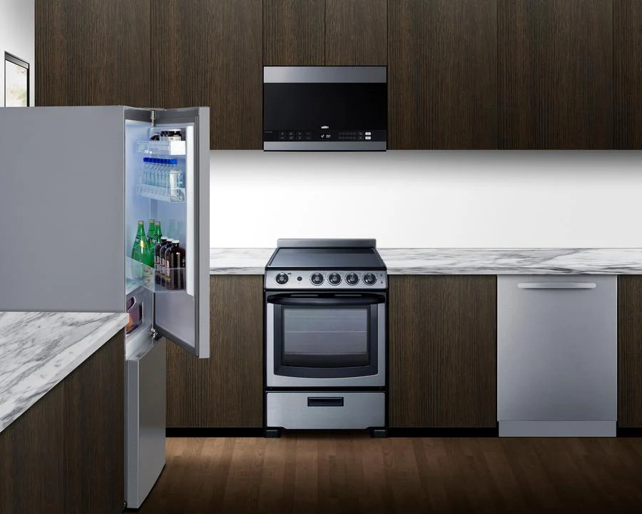 Summit FFBF154SS 28" Wide Bottom Mount Refrigerator-freezer - Image 4