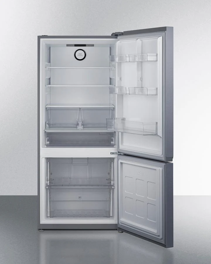 Summit FFBF173SS 30" Wide Bottom-mount Refrigerator-freezer, Counter Depth - Image 2