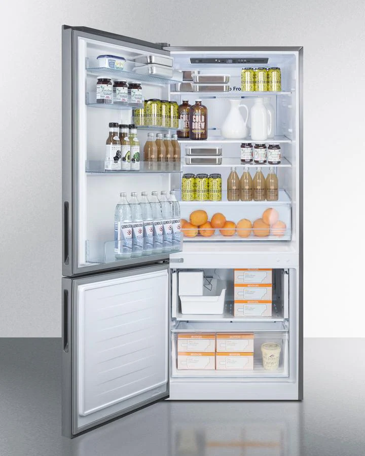 Summit FFBF279SSXIMLHD 28" Wide Bottom Freezer Refrigerator - Image 3
