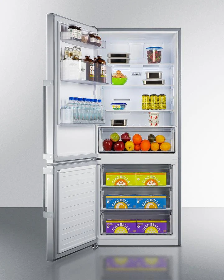 Summit FFBF283SSLHD 28" Wide Bottom Freezer Refrigerator - Image 4