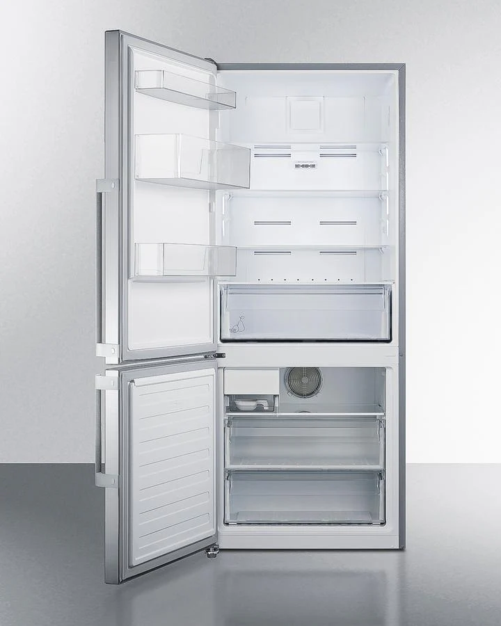 Summit FFBF284SSIMLHD 28" Wide Bottom Freezer Refrigerator - Image 3