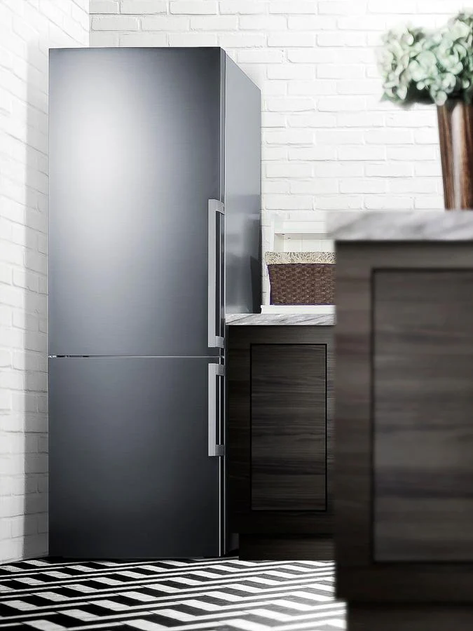 Summit FFBF284SSIMLHD 28" Wide Bottom Freezer Refrigerator - Image 7