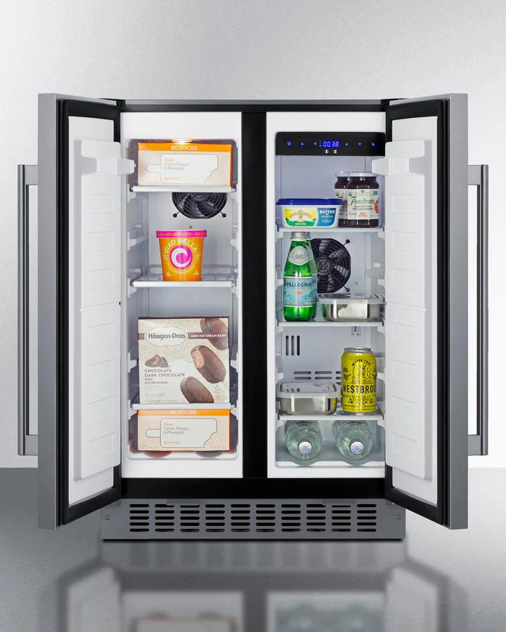 Summit FFRF24SSCSS 24" Wide Built-in Refrigerator-freezer - Image 4