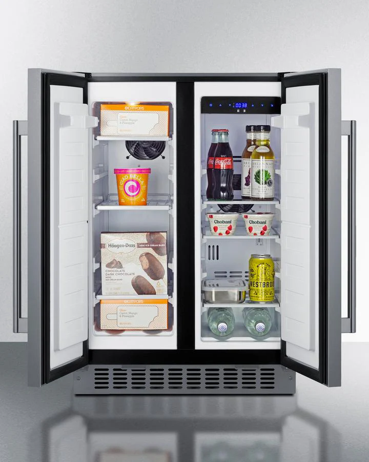 Summit FFRF24SSCSS 24" Wide Built-in Refrigerator-freezer - Image 5