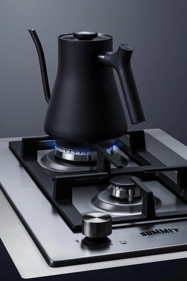 Summit GCJ2SSLPTK15 15" Wide 2-burner Propane Gas Cooktop In Stainless Steel - Image 2