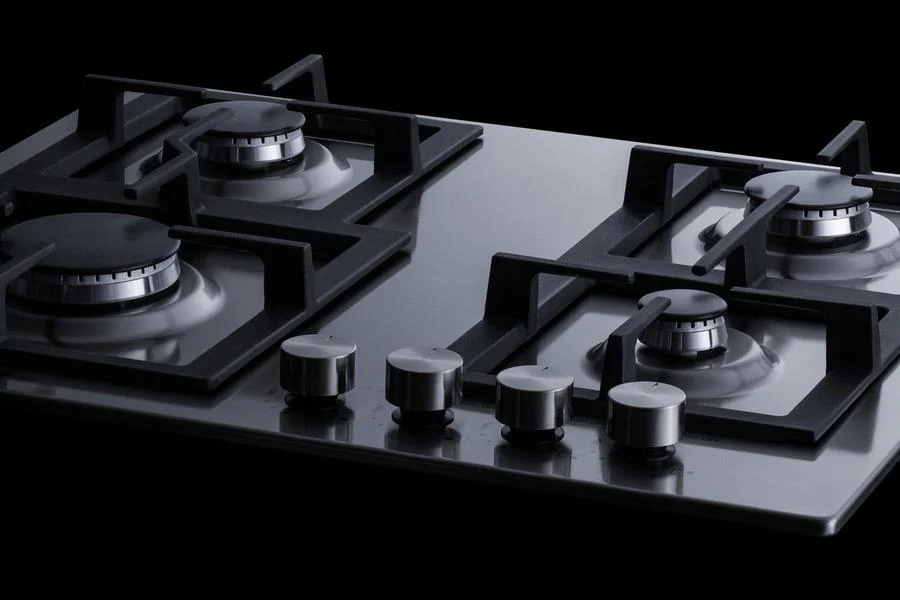 Summit GCJ4SSLP 24" Wide 4-burner Propane Gas Cooktop In Stainless Steel - Image 4